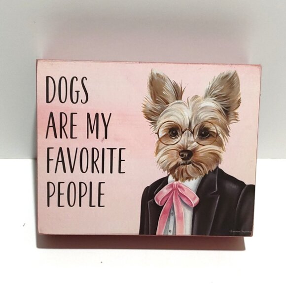 Primitives by Kathy Yorkie Box Sign Home Decor - Picture 1 of 5